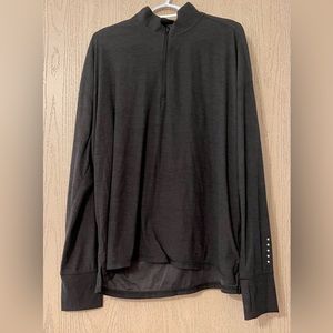 Old Navy Active Lightweight Quarter Zip, Black, Size XXL